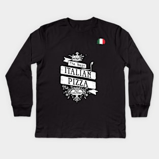 Italy Flag Souvenirs for Italians Men & Women Kids Long Sleeve T-Shirt